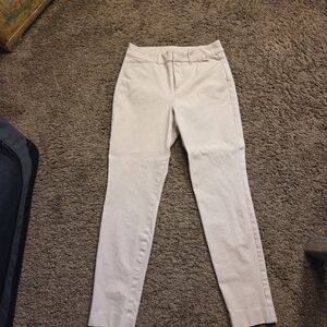 Old Navy Cream Skinny Pants